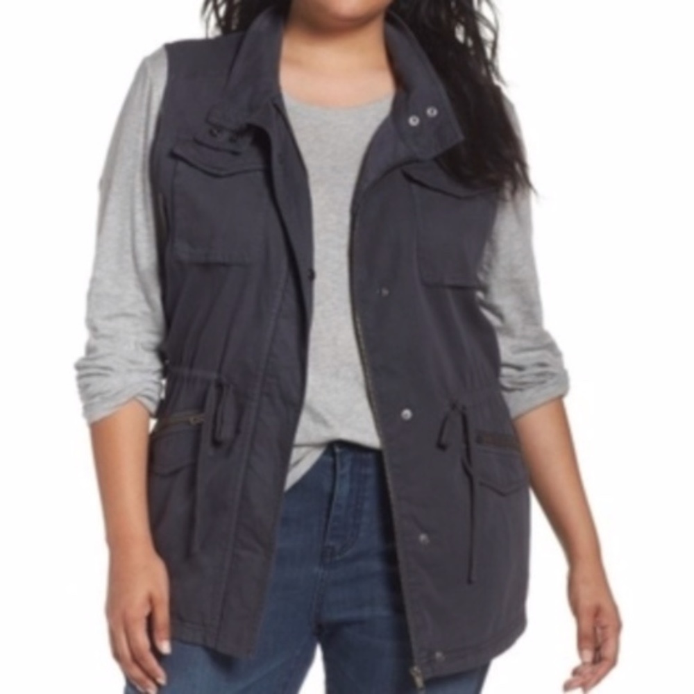 NET Caslon Gray Vest Size XL